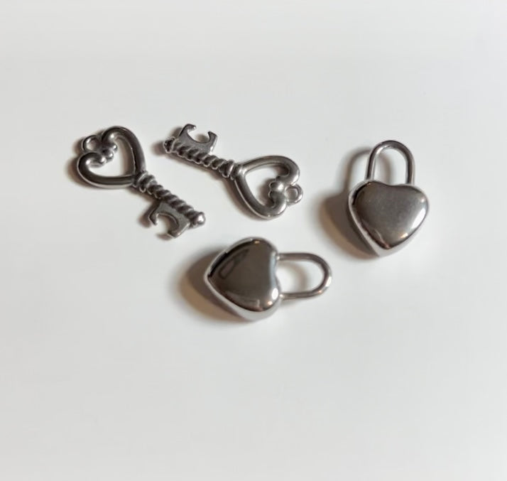 Heart charms